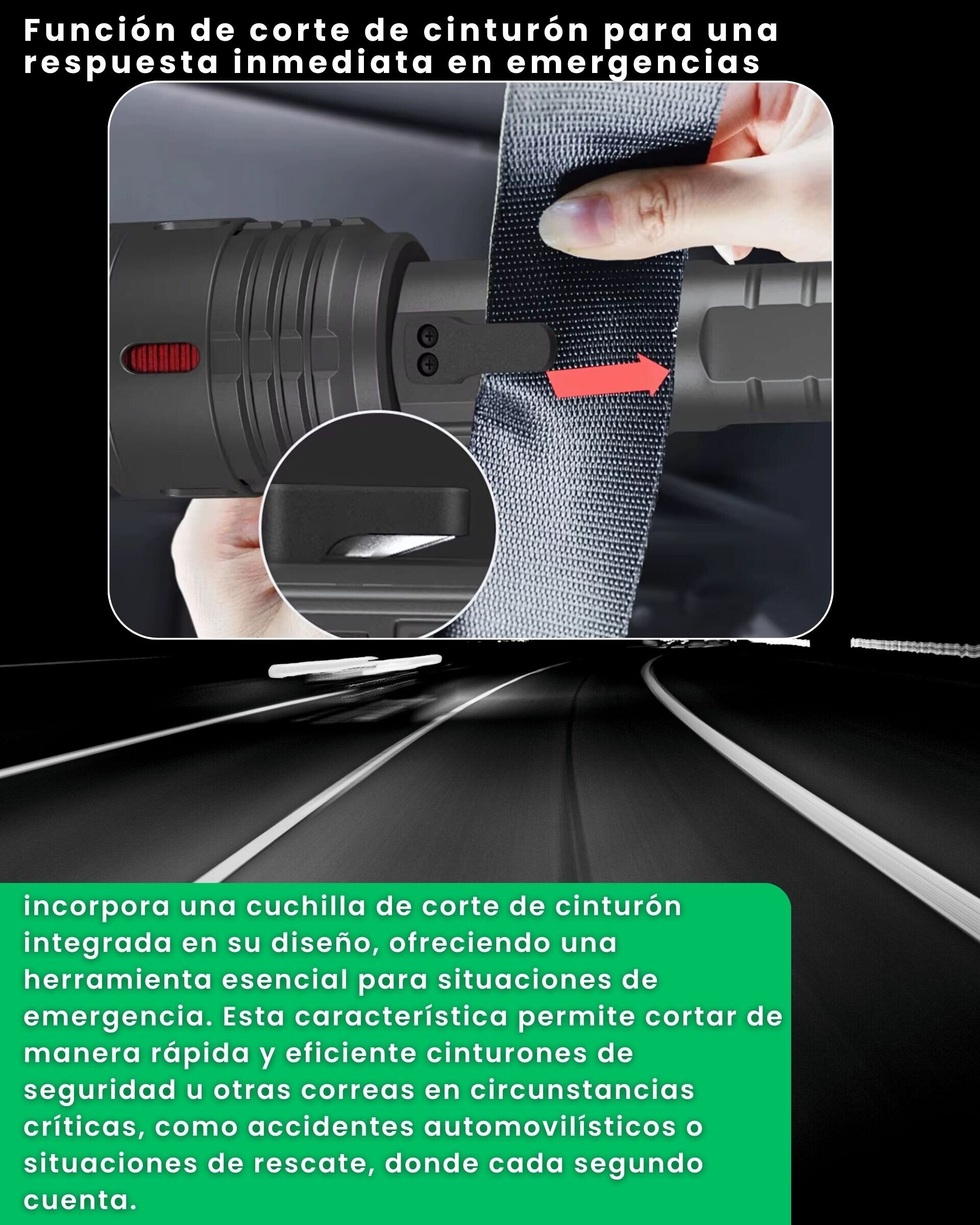 Linternas LED alta potencia XHP-70.2 táctica militar - 11
