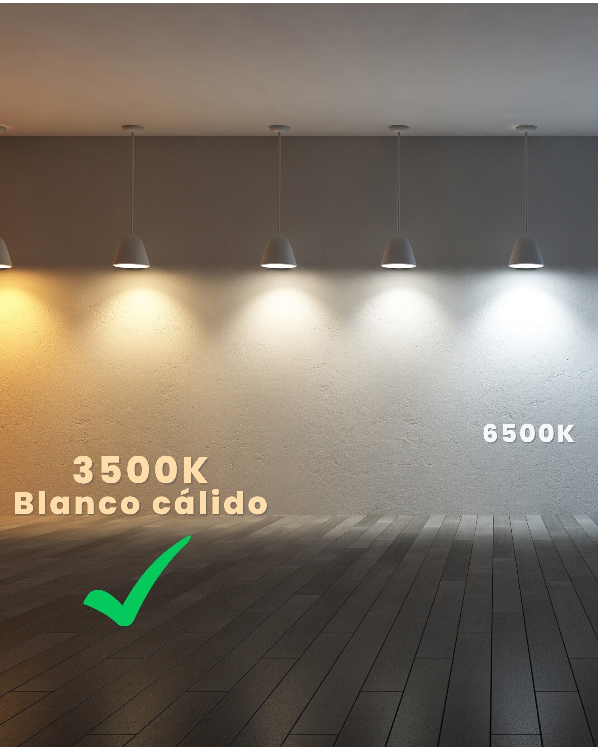 Bombillas LED GU10 9W - 7