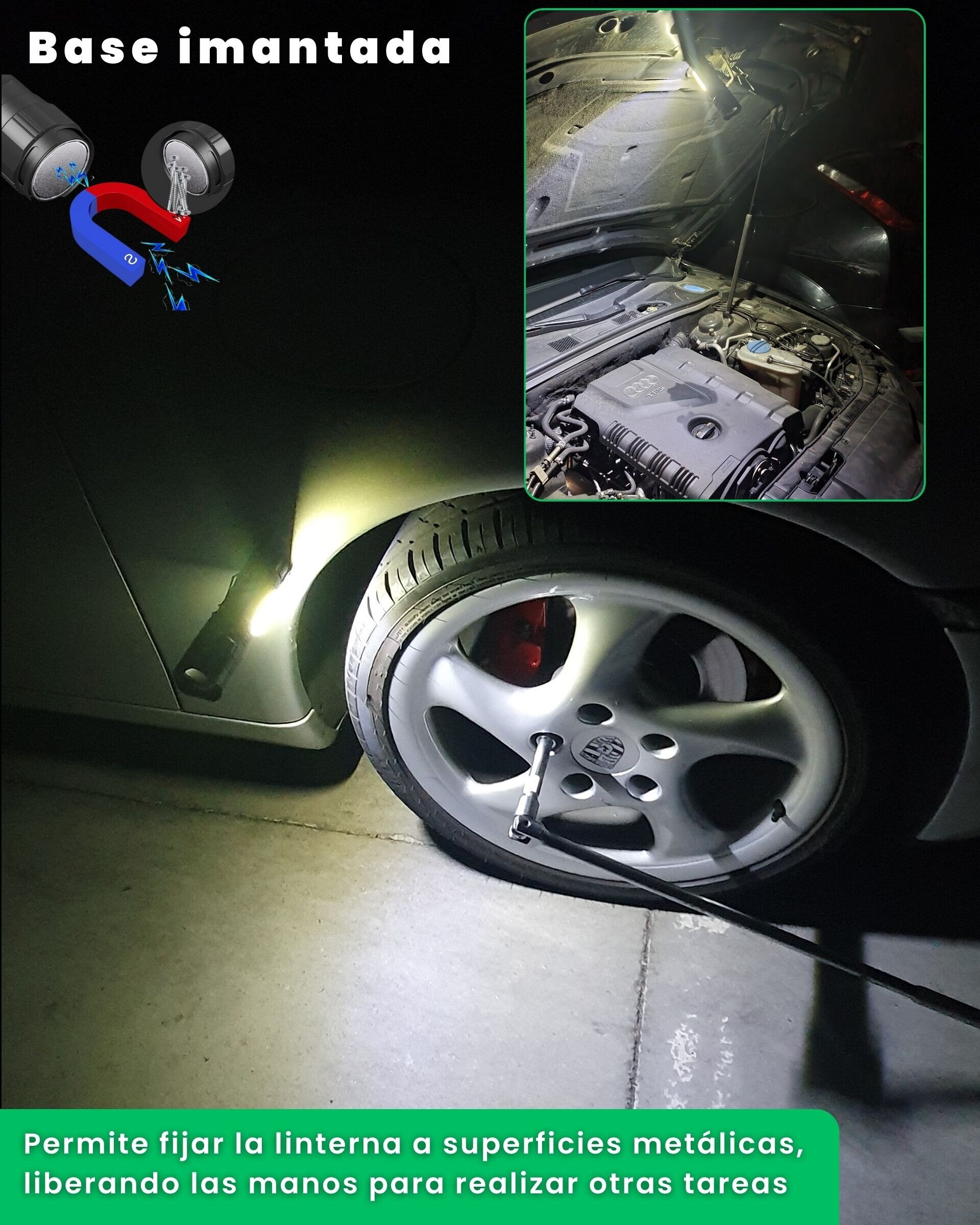 Linternas LED alta potencia XHP-70.2 táctica militar - 8