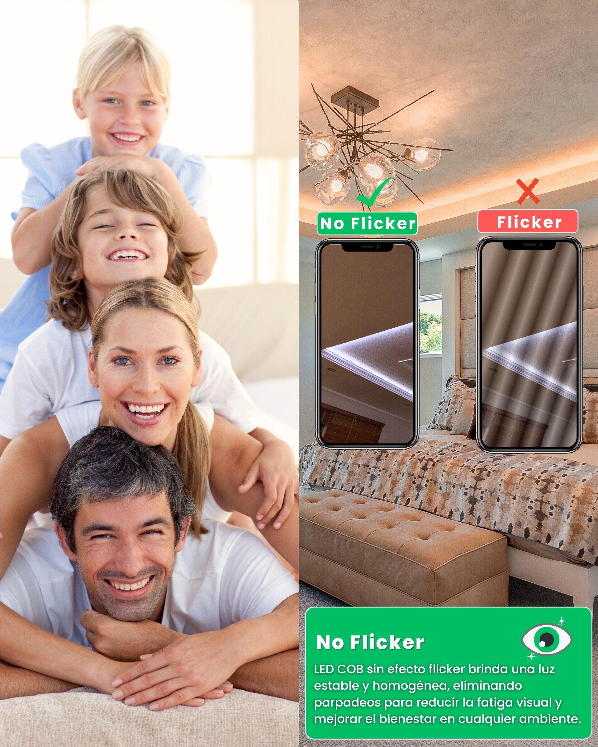 Tira LED COB 220V Conexión directa sin transformador - 12